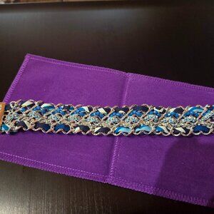 Vera Bradley In the Mix Multicolored Blue Bracelet